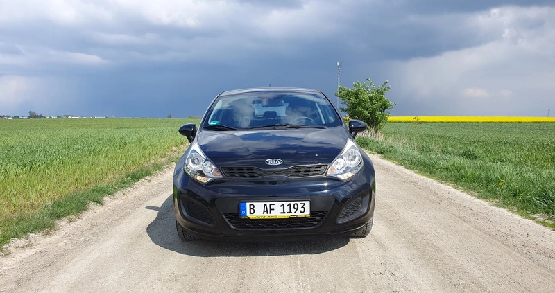 Kia Rio cena 23999 przebieg: 149850, rok produkcji 2012 z Trzciel małe 466